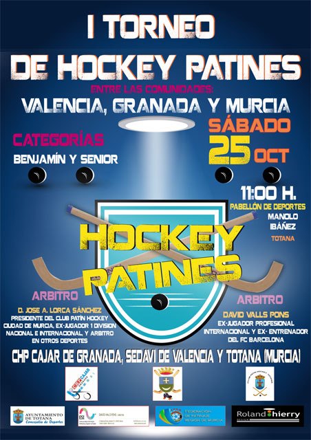 Club Patín Hockey Totana celebrará su I Torneo entre Comunidades, Foto 1