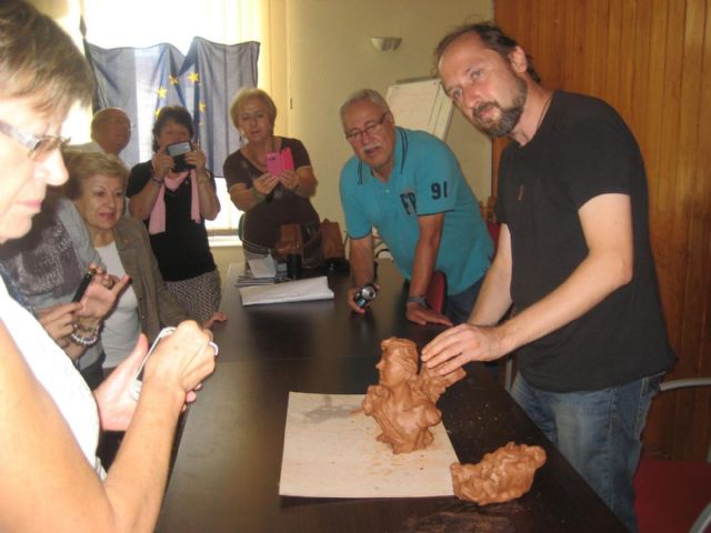 La escultura ha centrado la primera charla de Un paseo por la historia de Cartagena - 3, Foto 3