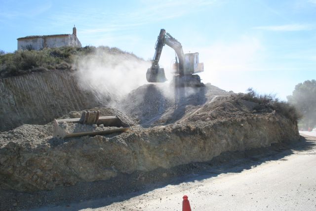 Comienzan las obras de eliminación de la curva de Santa Bárbara en la carretera de Canara y Valentín - 2, Foto 2