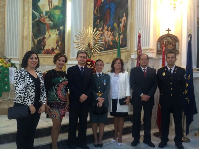 Las autoridades municipales de Alguazas participan en Ceutí en la conmemoración del Día de la Hispanidad y la Virgen del Pilar - 1, Foto 1