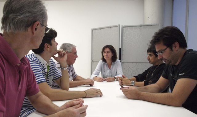 Encuentro entre UPyD y la Plataforma Pro Soterramiento para tratar la publicación en el BOE de la llegada en superficie del AVE - 1, Foto 1