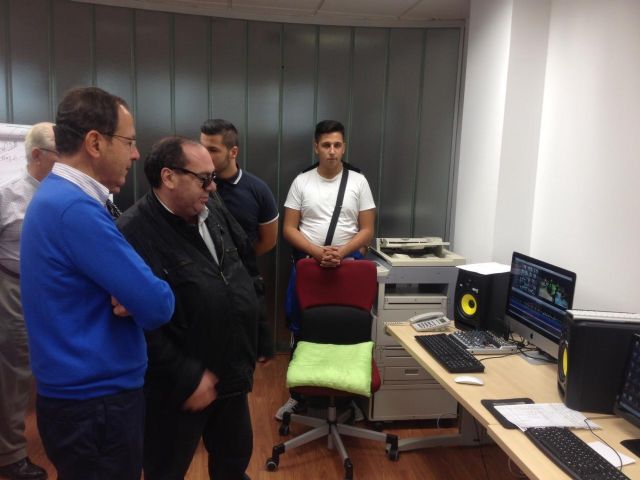 El Alcalde visita en Espinardo las obras del nuevo pabellón polivalente y la Plaza de la Constitución del Espíritu Santo - 2, Foto 2