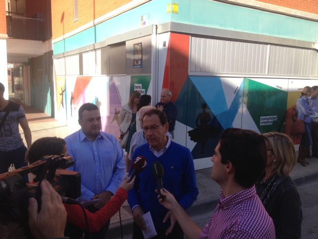 El Alcalde visita en Espinardo las obras del nuevo pabellón polivalente y la Plaza de la Constitución del Espíritu Santo - 3, Foto 3