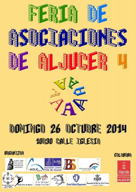 Las asociaciones de Aljucer celebran mañana su 4ª Feria de participación - 1, Foto 1