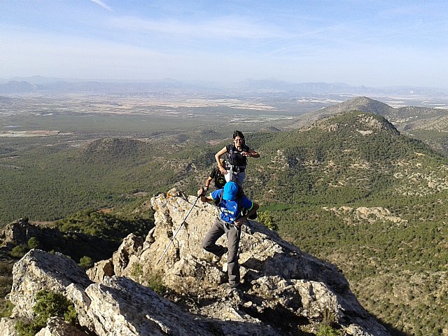 El Club senderista de Totana realiz una ruta desde Las Alquerias hasta la cima de las cunas - 2