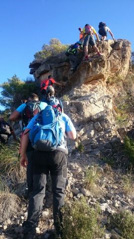El Club senderista de Totana realiz una ruta desde Las Alquerias hasta la cima de las cunas - 7