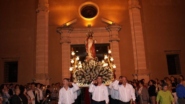El Sagrado Corazón de Jesús desfiló por las calles de Las Torres de Cotillas - 1, Foto 1