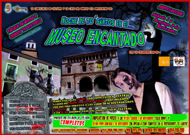La Noche de To Santos en el Museo Encantado dobla los pases dado el éxito de afluencia de público - 1, Foto 1