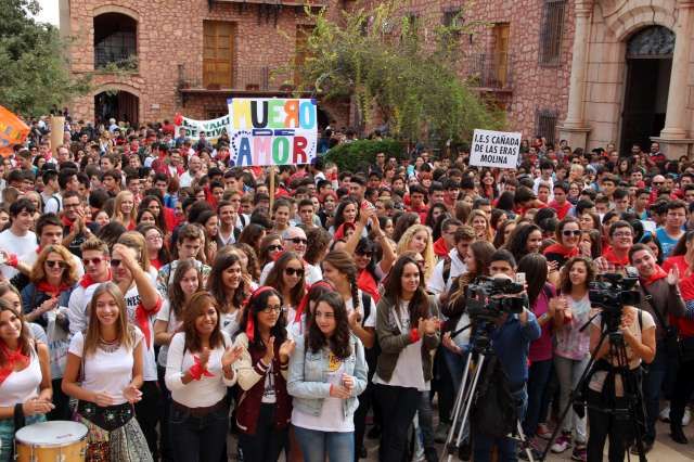 Más de 3.000 alumnos de Religión se han congregado hoy en la Santa de Totana, Foto 2