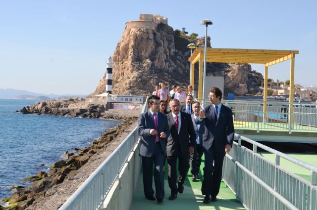 Inaugurado el nuevo Paseo Marítimo del Puerto Pesquero de Águilas - 1, Foto 1
