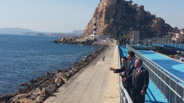Juan Carlos Ruiz valora la actuación conjunta de las administraciones para dotar a Águilas de un Paseo Marítimo en el Puerto Pesquero - 1, Foto 1