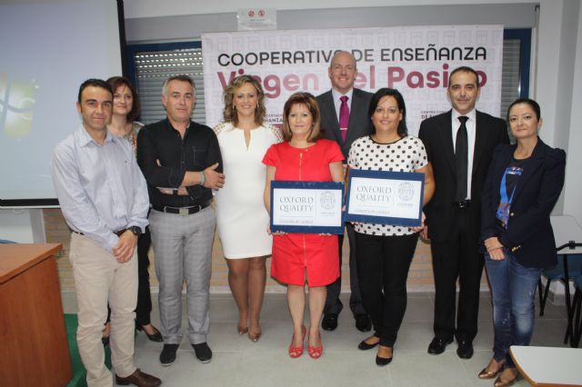 El Centro Virgen del Pasico es el primero de la Región de Murcia en obtener el Plan Integral para la Excelencia Educativa de la Oxford University Press - 1, Foto 1