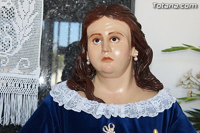 Bendicin de la imagen de Santa Mara Magdalena, realizada por el totanero Francisco Carrillo Periago - 10