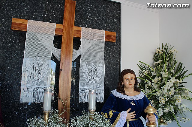 Bendicin de la imagen de Santa Mara Magdalena, realizada por el totanero Francisco Carrillo Periago - 7