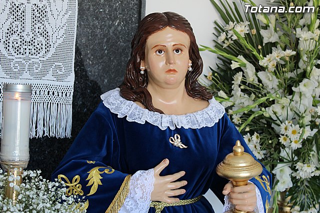 Bendicin de la imagen de Santa Mara Magdalena, realizada por el totanero Francisco Carrillo Periago - 8