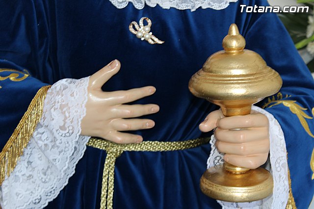 Bendicin de la imagen de Santa Mara Magdalena, realizada por el totanero Francisco Carrillo Periago - 9