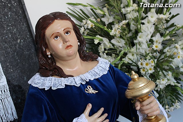 Bendicin de la imagen de Santa Mara Magdalena, realizada por el totanero Francisco Carrillo Periago - 11