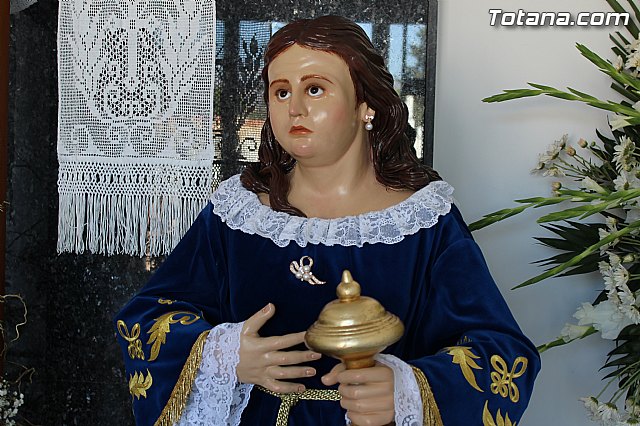 Bendicin de la imagen de Santa Mara Magdalena, realizada por el totanero Francisco Carrillo Periago - 16