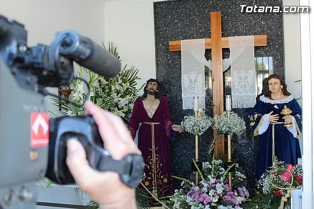 Bendicin de la imagen de Santa Mara Magdalena, realizada por el totanero Francisco Carrillo Periago - 17