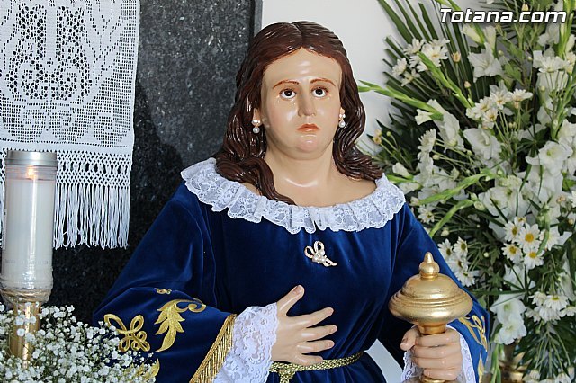 Bendición de la imagen de Santa María Magdalena, realizada por el totanero Francisco Carrillo Periago, Foto 2