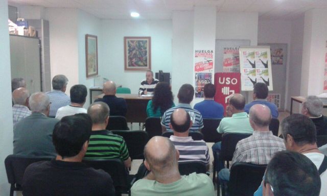 USO celebra sus asambleas ante la convocatoria el VIII congreso comarcal del Altiplano - 1, Foto 1