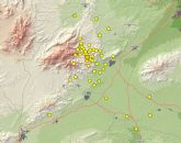 Proteccin Civil informa de que en los ltimos siete das se han producido un total de 142 pequeños terremotos en la zona del Valle Guadalentn