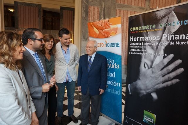 La Orquesta Sinfónica de la Región y los hermanos Piñana ofrecerán un concierto benéfico el 8 de diciembre - 1, Foto 1