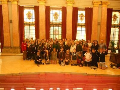 La Concejal de Educación recibe a profesores y alumnos del colegio Antonio de Nebrija y de centros de Dinamarca, Finlandia y Gales - 1, Foto 1