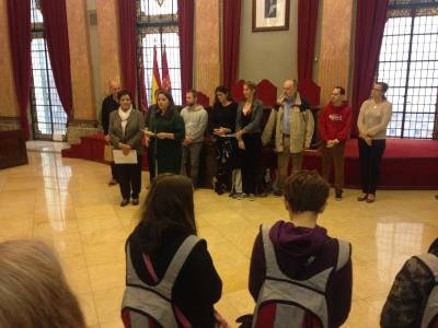 La Concejal de Educación recibe a profesores y alumnos del colegio Antonio de Nebrija y de centros de Dinamarca, Finlandia y Gales - 2, Foto 2