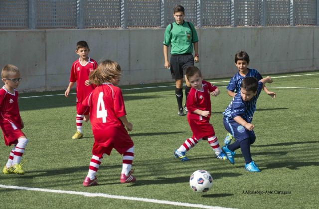 Deportividad y juego limpio en la segunda jornada de la Liga de Fútbol Base - 1, Foto 1