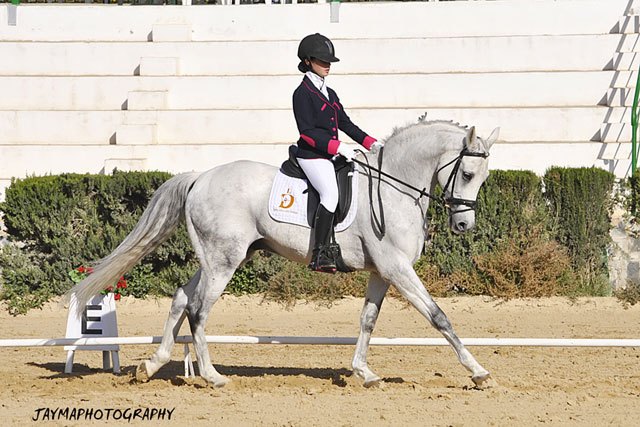 La totanera Mari Carmen Tudela Soto subió al podium en el Campeonato de Doma Clásica de la Región de Murcia, Foto 2
