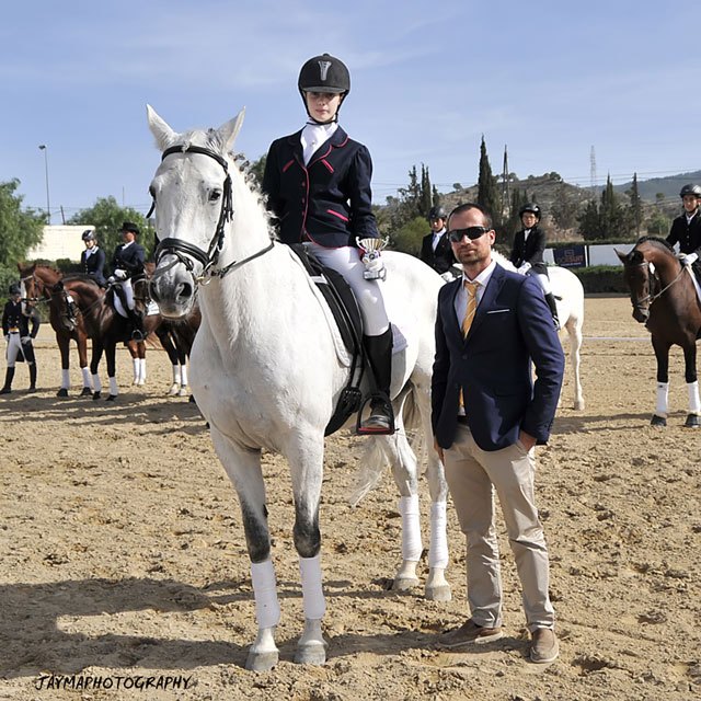 La totanera Mari Carmen Tudela Soto subió al podium en el Campeonato de Doma Clásica de la Región de Murcia, Foto 5