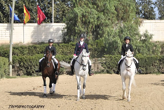 La totanera Mari Carmen Tudela Soto subió al podium en el Campeonato de Doma Clásica de la Región de Murcia, Foto 6