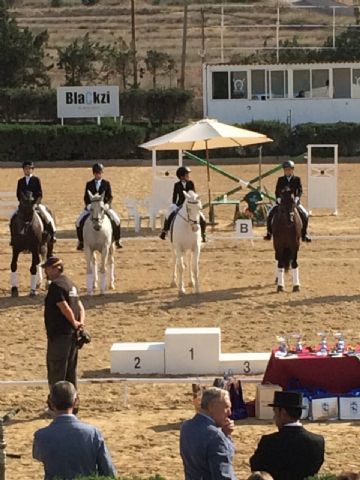 La totanera Mari Carmen Tudela Soto subi al podium en el Campeonato de Doma Clsica de la Regin de Murcia - 5