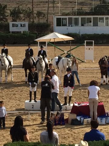 La totanera Mari Carmen Tudela Soto subi al podium en el Campeonato de Doma Clsica de la Regin de Murcia - 9