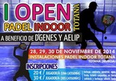 El I Open Padel Indoor será a beneficio de D´Genes y AELIP