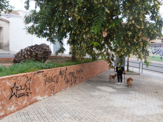 IU-verdes exige el inmediato arreglo de una plaza de barrio Peral abandonada desde hace años - 2, Foto 2