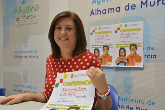 La Concejala de Educacin Sanidad organiza la conferencia 