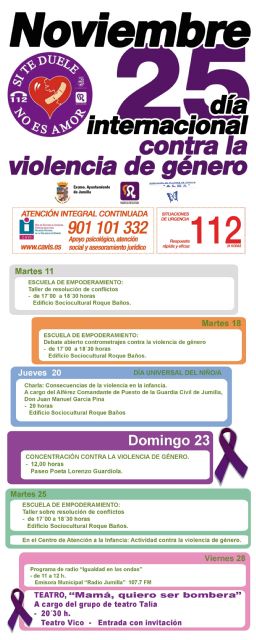 La lucha contra la violencia de género llega este mes de noviembre a los bares, restaurantes y teléfonos móviles de toda la localidad - 4, Foto 4