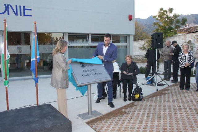 El jugador del UCAM Murcia inaugura unas instalaciones deportivas con su nombre en Marbella - 3, Foto 3