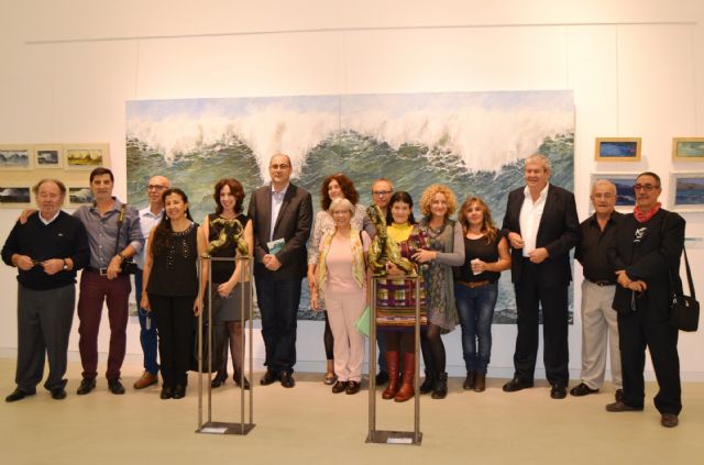 El colectivo Canyada D'Art expone en el Auditorio de Águilas - 1, Foto 1