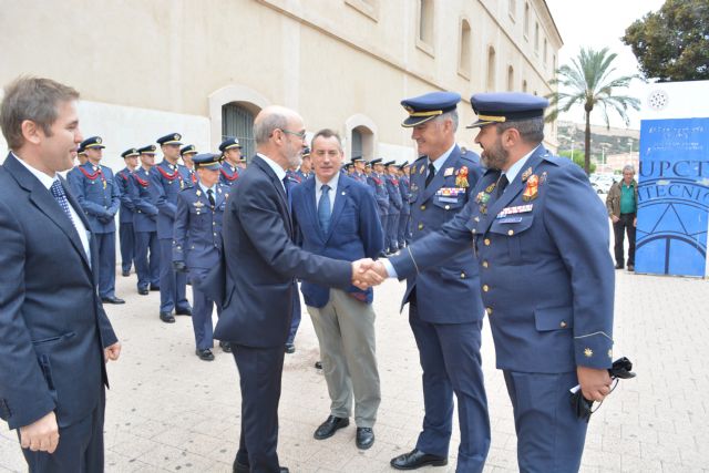 Estudiantes de la Academia General del Aire visitan los campus de la UPCT - 1, Foto 1