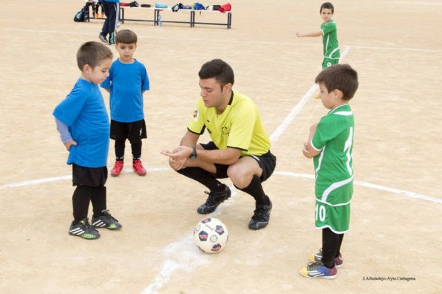 E.F. Torre Pacheco, E.F. Nueva Cartagena, E.F. San Ginés 82, E.F. Alumbres y Cartagena F.C., líderes en la clasificación - 4, Foto 4