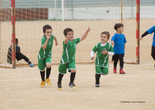 E.F. Torre Pacheco, E.F. Nueva Cartagena, E.F. San Ginés 82, E.F. Alumbres y Cartagena F.C., líderes en la clasificación - 5, Foto 5