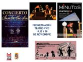 Conciertos por Santa Cecilia, Cine clsico y Teatro Infantil, protagonistas de la cartelera del Vico este fin de semana