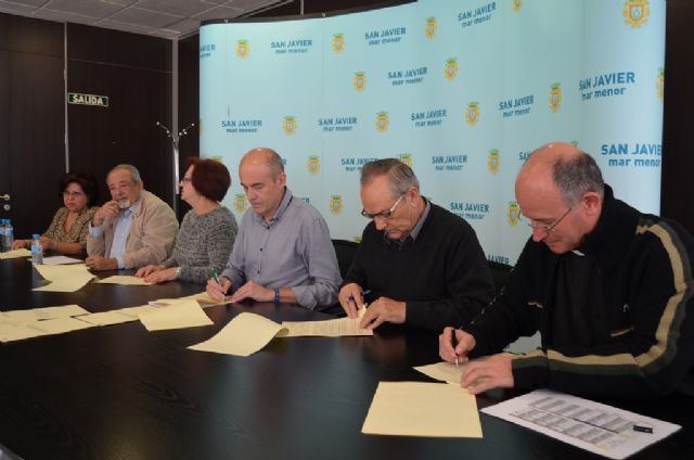El Ayuntamiento firma convenios de colaboración con cinco asociaciones y entidades locales - 1, Foto 1