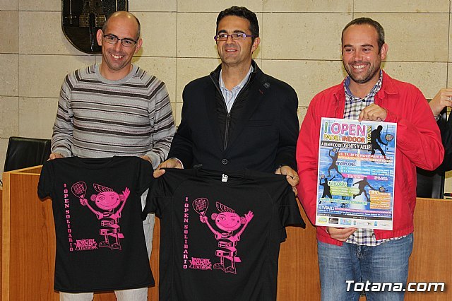 Se presenta el I Open Pádel Indoor a beneficio de las asociaciones D´Genes y AELIP, Foto 2