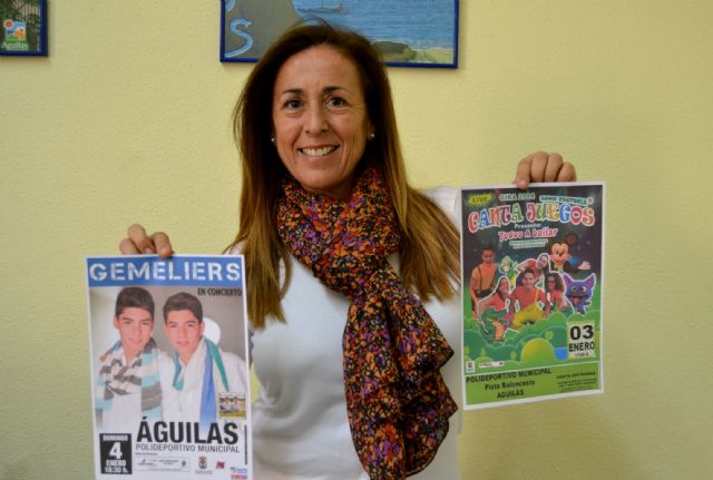 Cantajuegos y Gemeliers encabezan el cartel de actividades navideñas en Águilas - 1, Foto 1