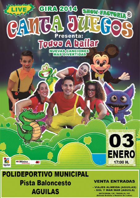 Cantajuegos y Gemeliers encabezan el cartel de actividades navideñas en Águilas - 2, Foto 2