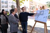 Garre destaca la importante mejora de la calidad de vida para los lorquinos que supone la regeneración urbana del Barrio de San Diego